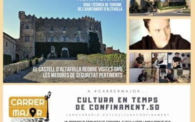 ? Cultura en temps de confinament. 50: el Castel d’Altafulla reobre les visites turístiques i cançó confinada dels reusencs Ryan Dogs