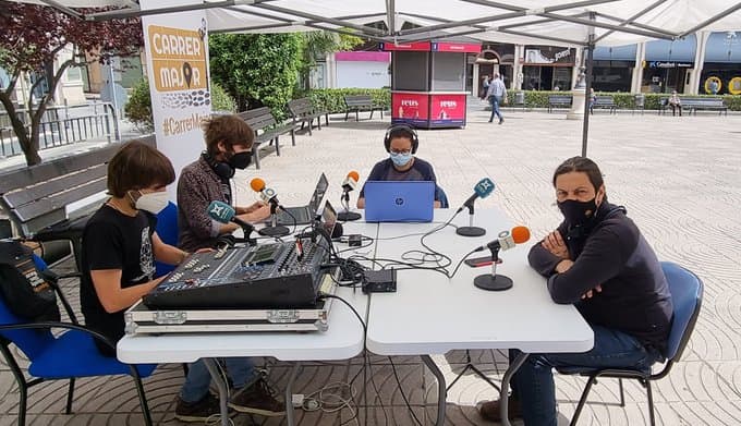 El “Carrer Major” de LANOVA Ràdio de Reus i les emissores de La Xarxa, de nou des de Reus pel Trapezi
