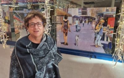 🔊 Montse Massó: “M’agrada que els quadres no es vegin estàtics i per això pinto mercats”