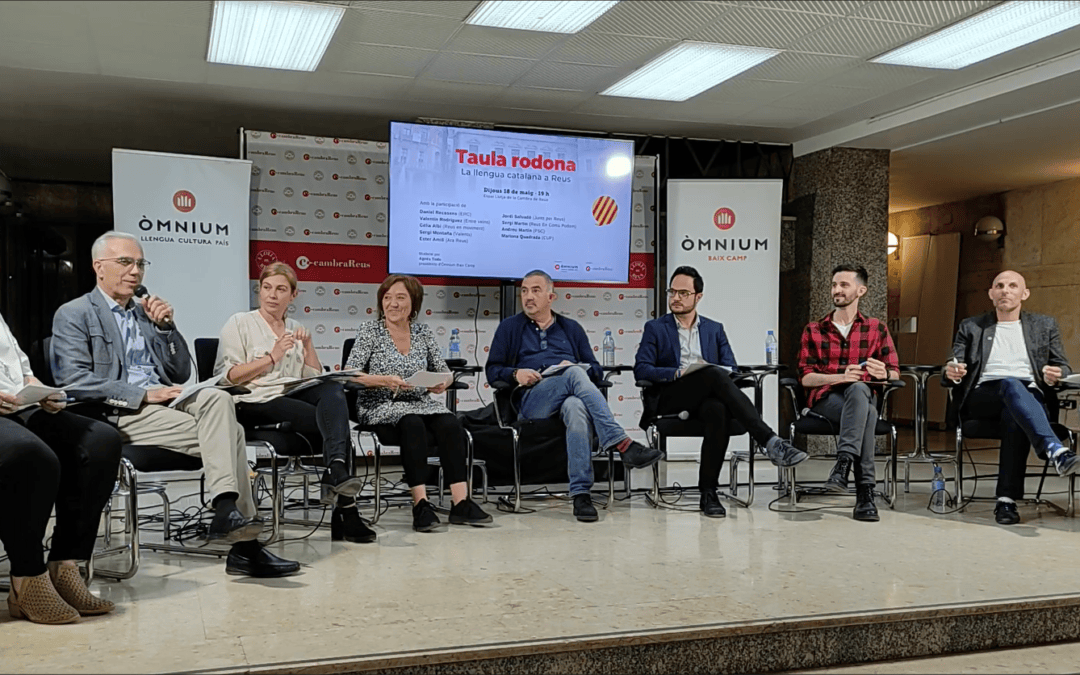 🔊🎥 Taula rodona de candidats “La llengua catalana a Reus”